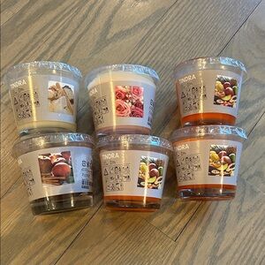 IKEA TINDRA Varied Scented Candles - Set of 6